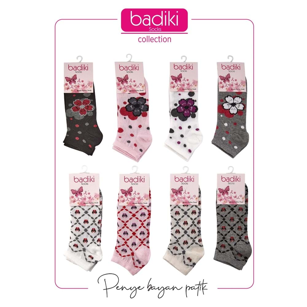 Badiki Bayan Patik Çorap