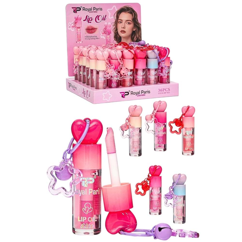 Royal Paris Kalpli Anahtarlıklı Lip Oil Rp-013