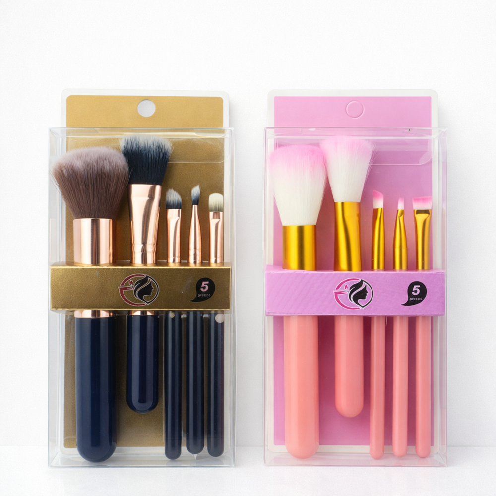 Makyaj fırçası 5li Zzer-317 12*