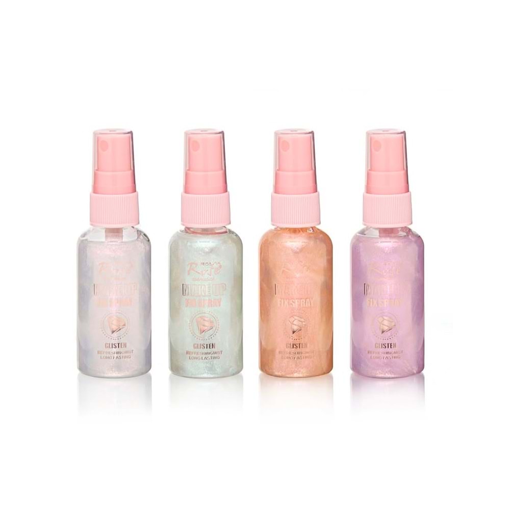 ROSE IŞILTILI MAKYAJ SABİTLEYİCİ 12*