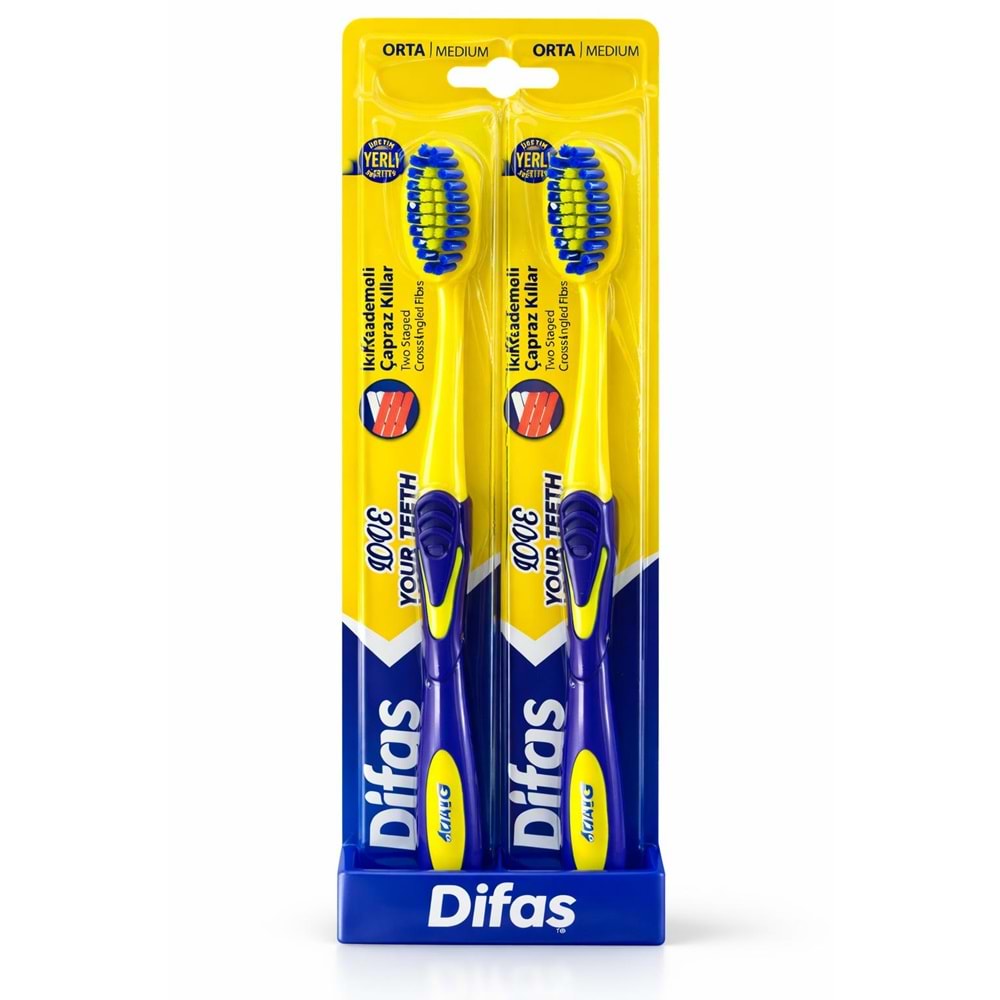 Difaş Taraftar Diş Fırçası 12*