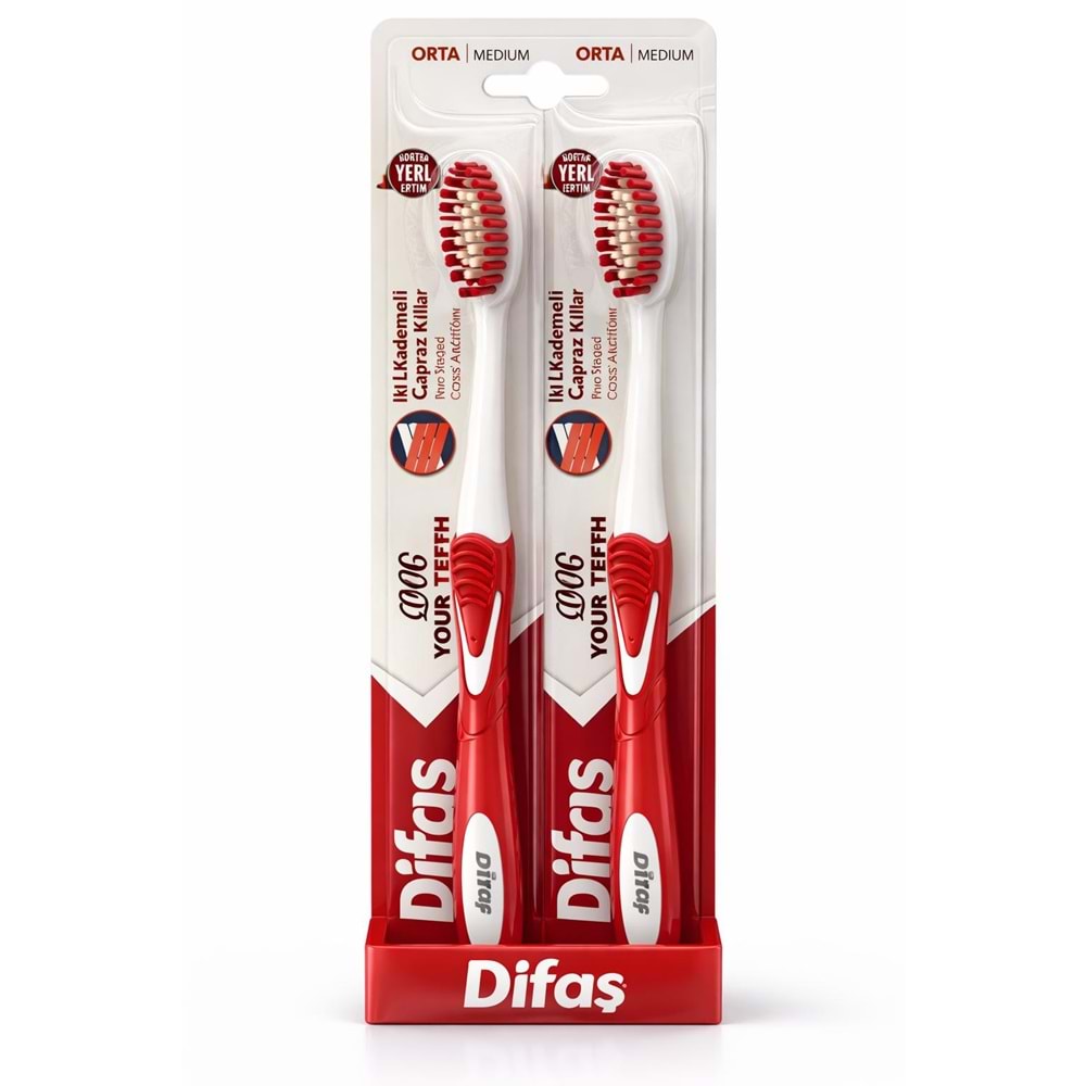 Difaş Taraftar Diş Fırçası 12*