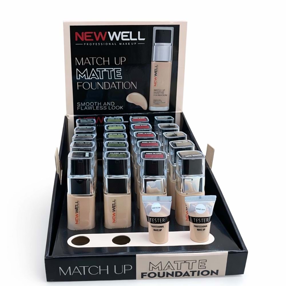 New Well Matcuh Up Matte Fondoten 24*