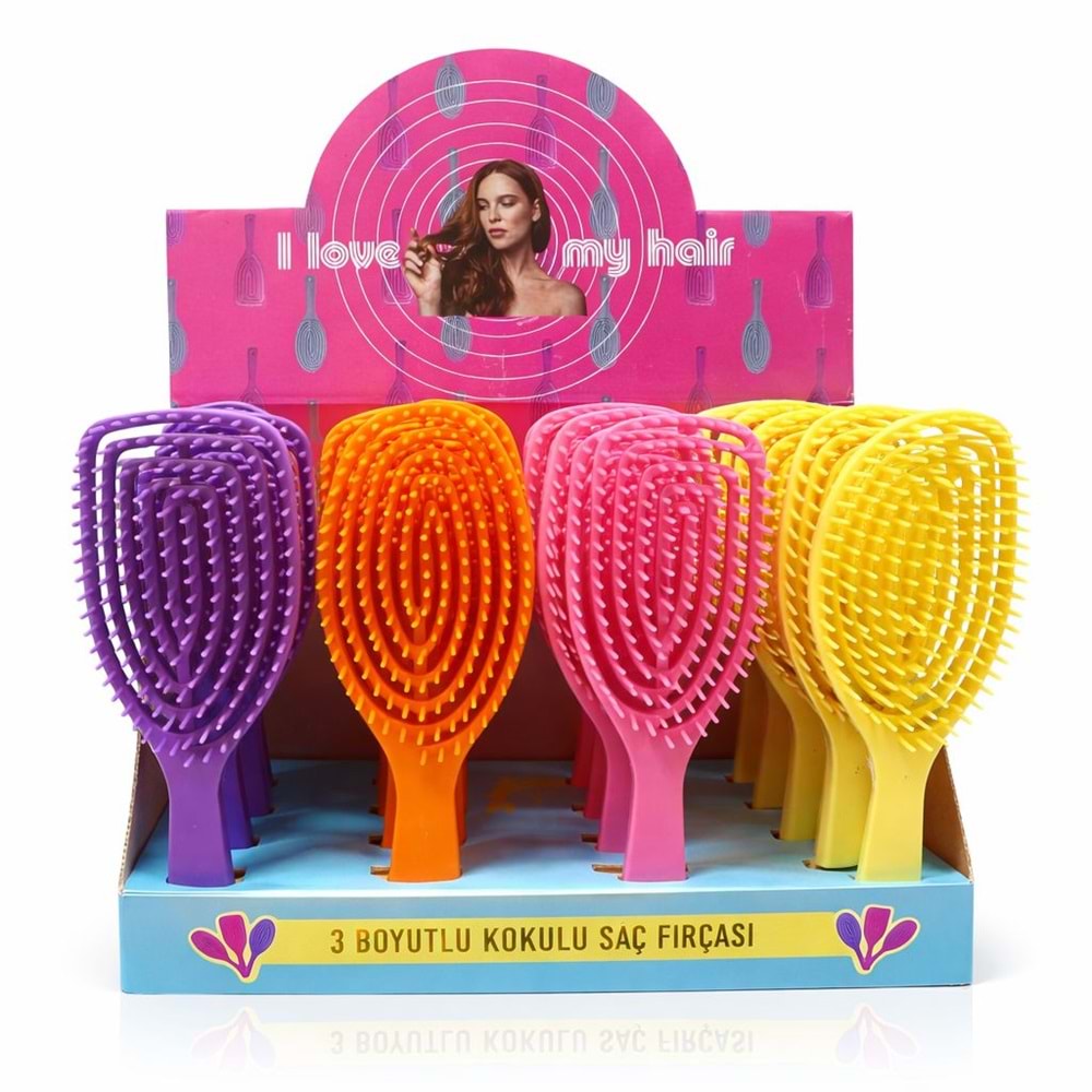 My Hair 3 Boyutlu Saç Fırçası 24*