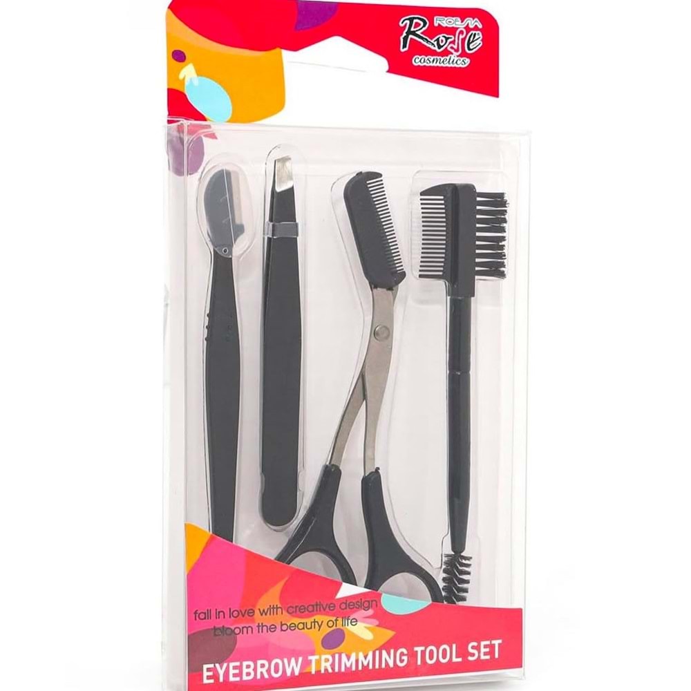 Rose 4lü Kaş Bakım Seti rf35 12*