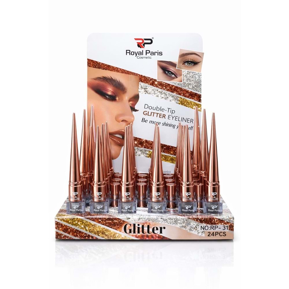 Royal Paris Glitter Eyeliner & Göz Farı rpf-31 24*