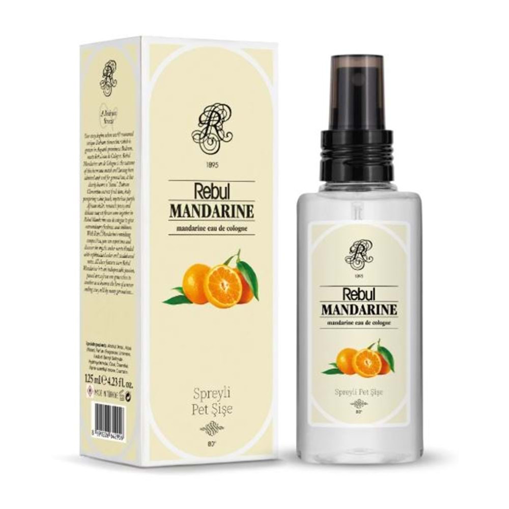Rebul Spreyli Kolonya Mandarıne 125 Ml