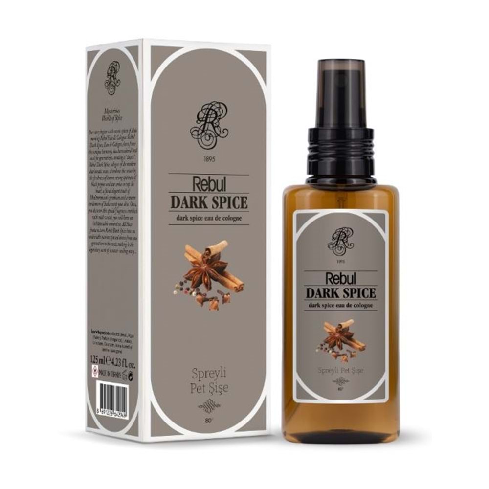 Rebul Spreyli Kolonya Dark Spıce 125 Ml