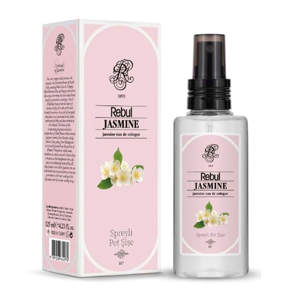 Rebul Spreyli Kolonya Jasmine 125 Ml