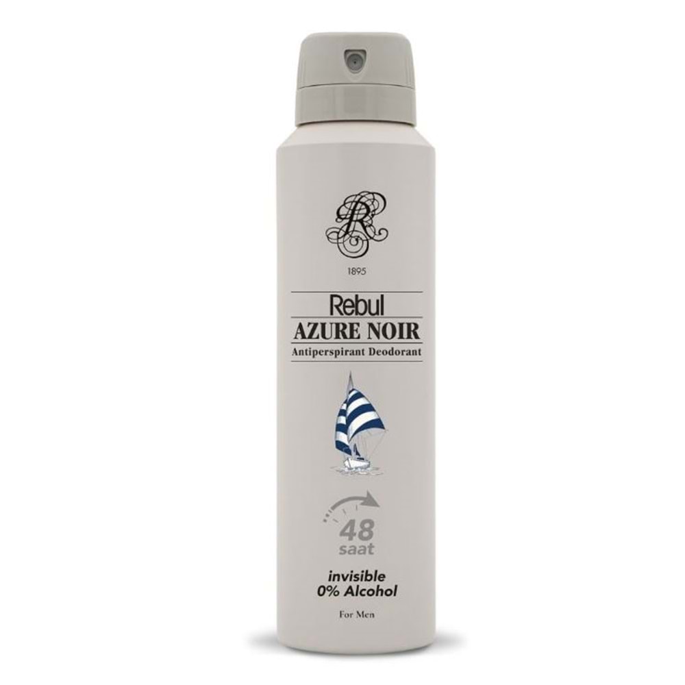 Rebul Deodorant Azure Noır Men 150 Ml