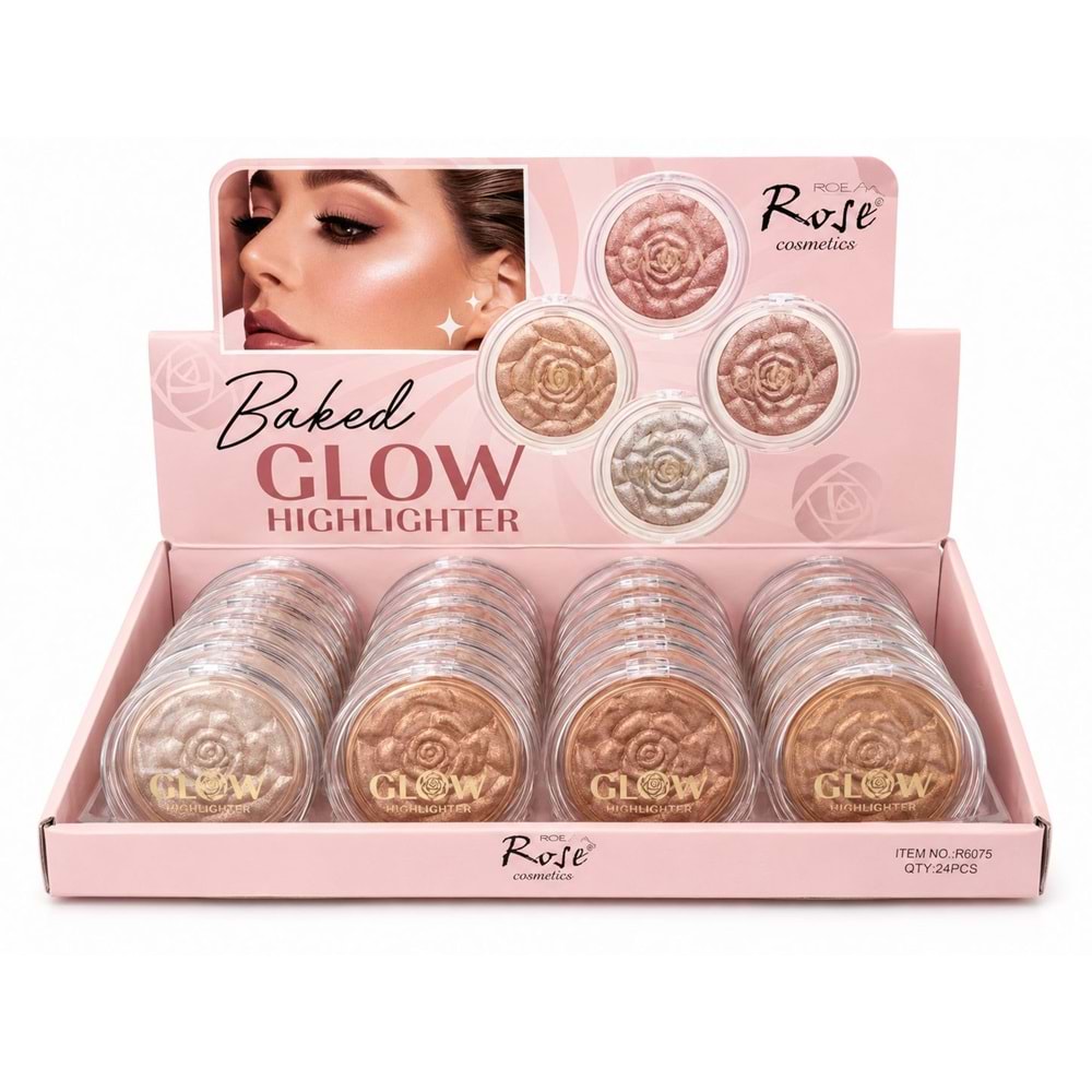 Rose Glow Baked Aydınlatıcı r6075 24*