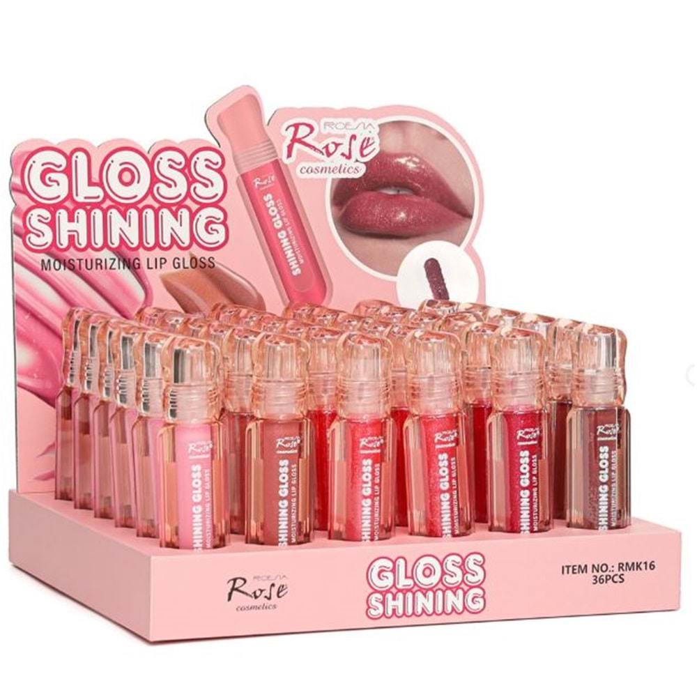 Rose Shınıng Simli Lip Gloss rmk16 36*