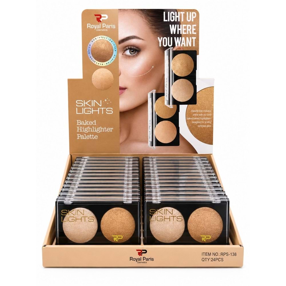 Royal Paris Lights 2Li Baked Highlighter Rps138 24*