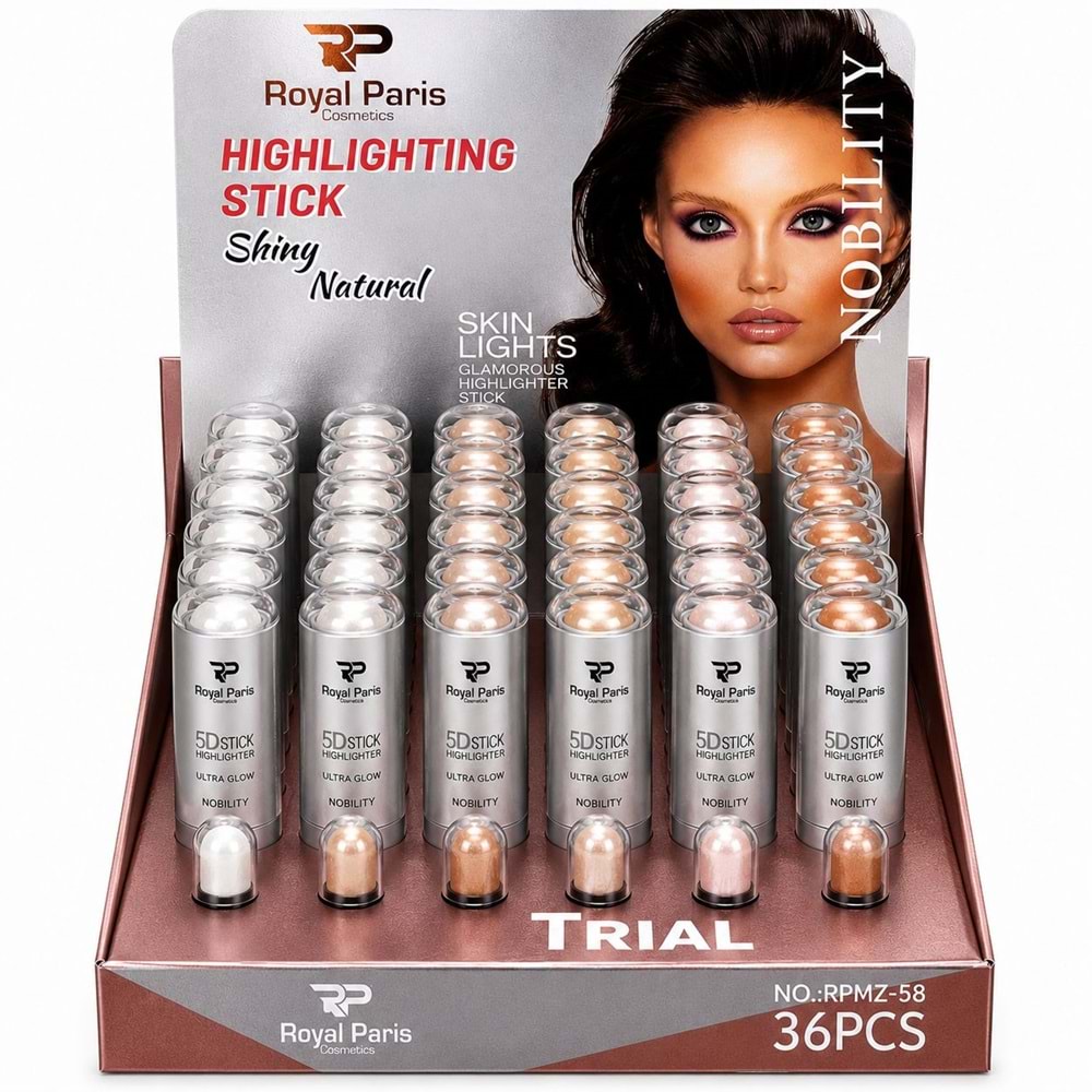 Royal Paris 5D Stick Hıghlıghter Aydınlatıcı Rpmz58 36*