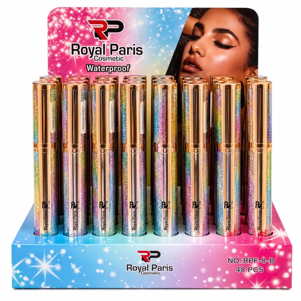 Royal Paris Taşlı Eyeliner Rpf-8-B 48*