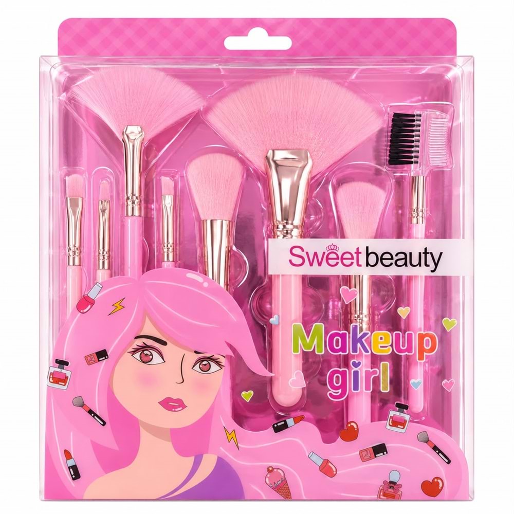 Sweet Beauty Makyaj Fırçası Sz-1045 6*
