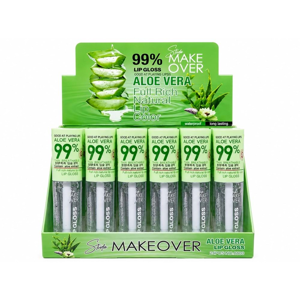 Make Over Aloe Vera Lip Gloss 24*
