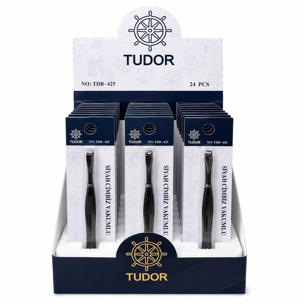 Tudor Siyah Vakumlu Cımbız tdr-425 24*