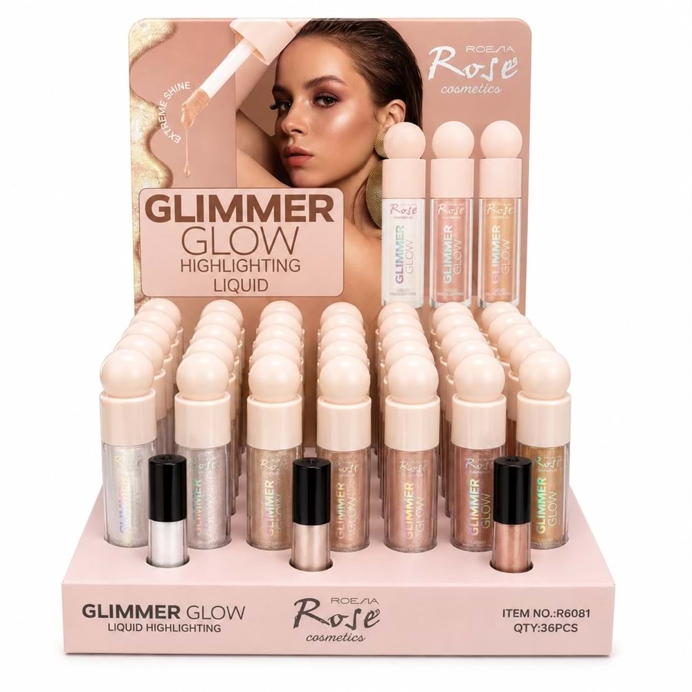 Rose Fırçalı Aydınlatıcı r6081 36*