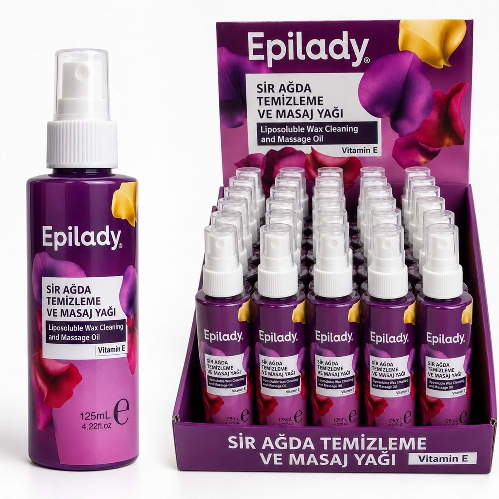 Epilady Sir Ağda Temizleme Ve Masaj Yağı 24*