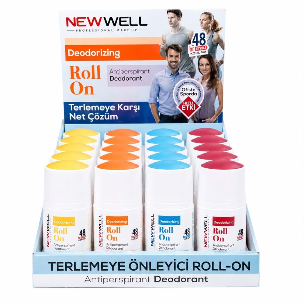 New Well Terleme Önleyici Roll-on 24*