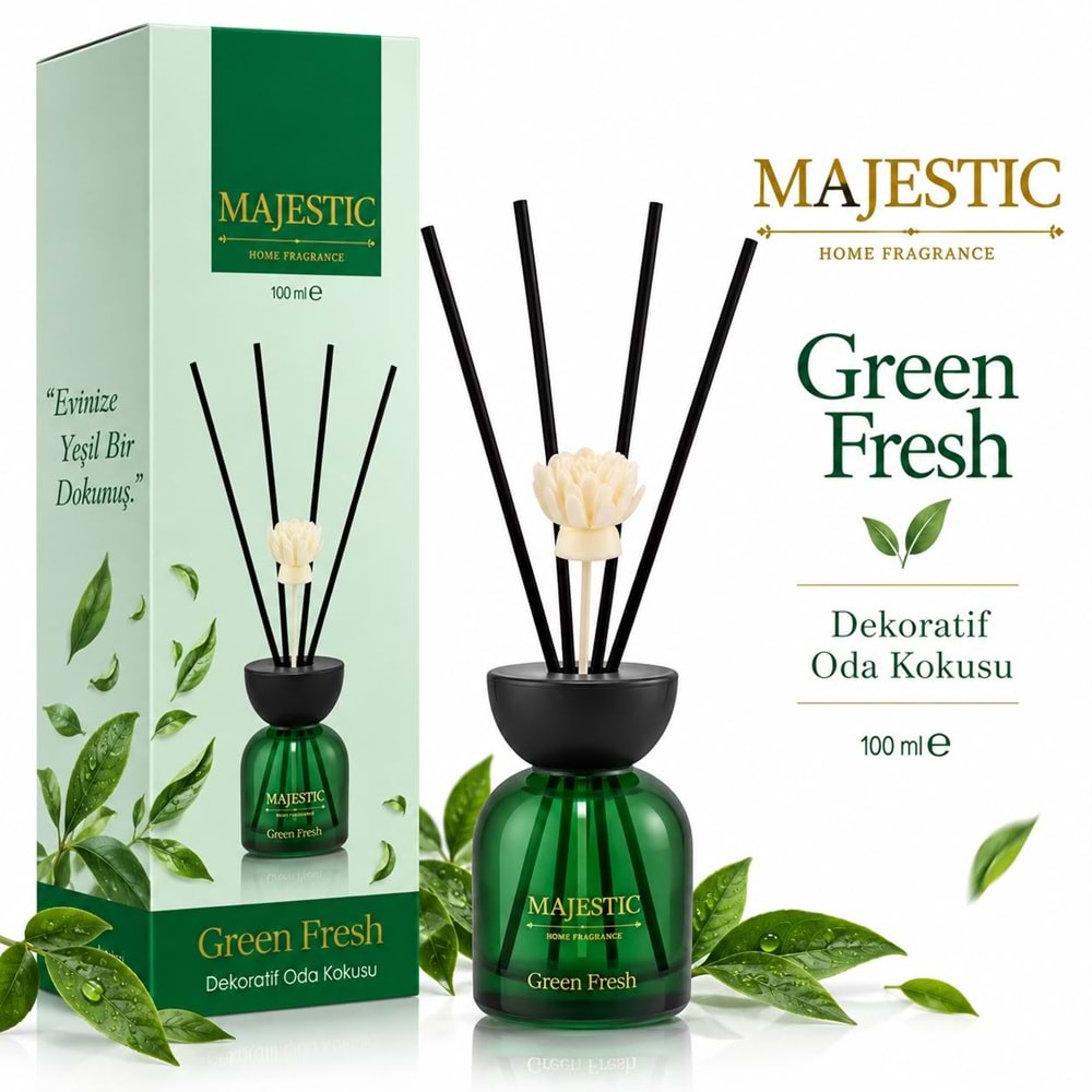 Majestic Dekoratif Oda Kokusu Green Fresh 100 ml