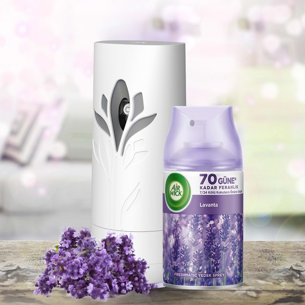 Air Wick Makine+Yedek Bahar Çiçekleri&Lavanta