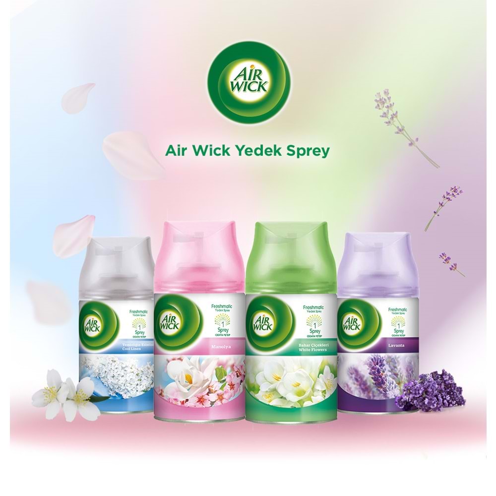 Air Wick Makine+Yedek Bahar Çiçekleri&Lavanta