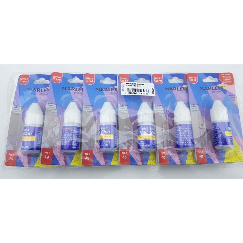 Marlett Tırnak Yapıştırıcı 12*