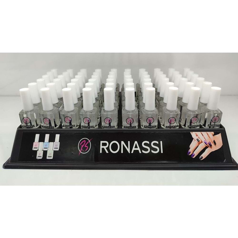 Ronassi Oje Şeffaf Standlı 60*
