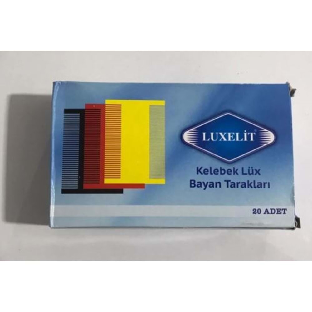 Luxelit 20li Kırmızı Tarak
