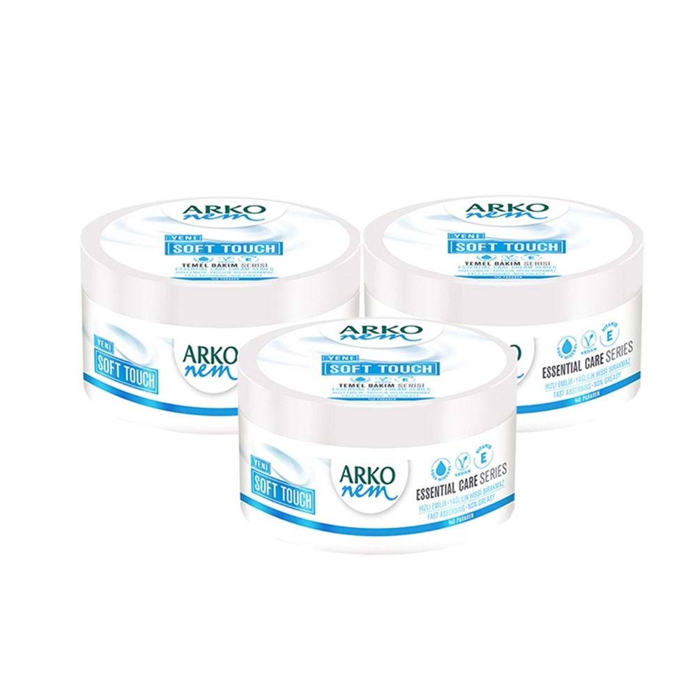 Arko Nem Soft Touch Değerli Yağlar Serisi 250 Ml 4*