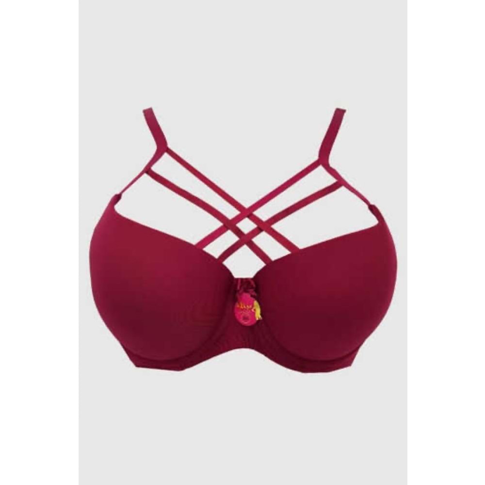 1014 Liza Dolu ve Boş Çapraz İpli Sütyen Karma Beden 6*