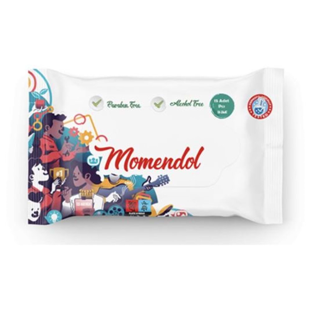 Momendol Cep Islak Mendil 36*