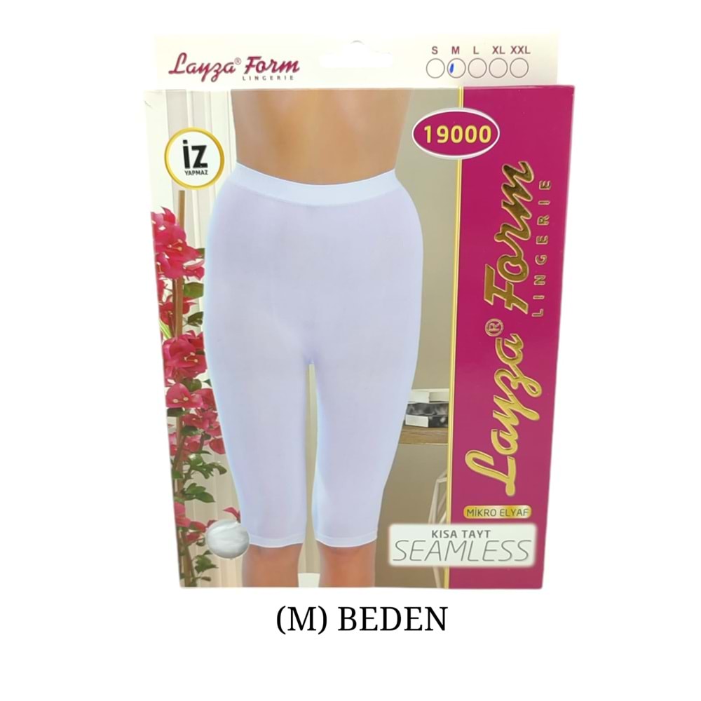 19000 Layza Kısa Tayt M-L-XL-XXL