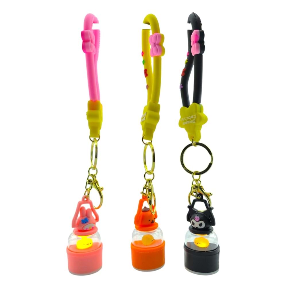Işıklı Maskot Anahtarlık 39G 12*