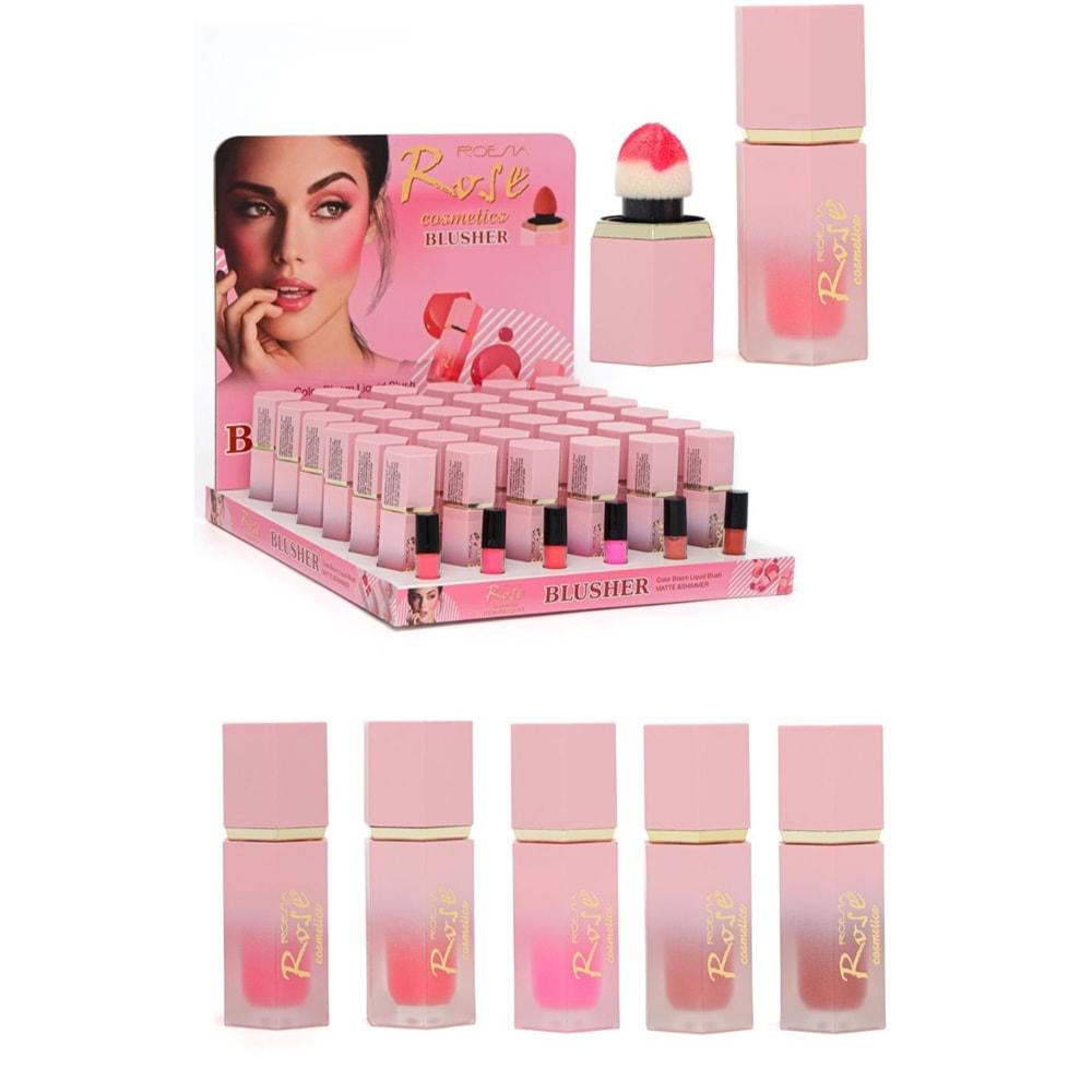 Rose Sıvı Likit Allık Rsa111 36*