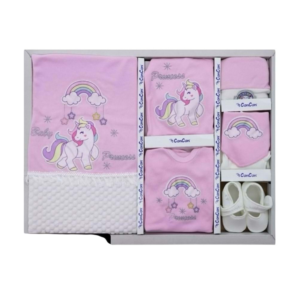 ConCon üni corn lüx set pembe 10