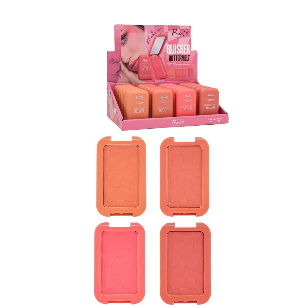 Rose Aynalı Mat Allık R6066 24*