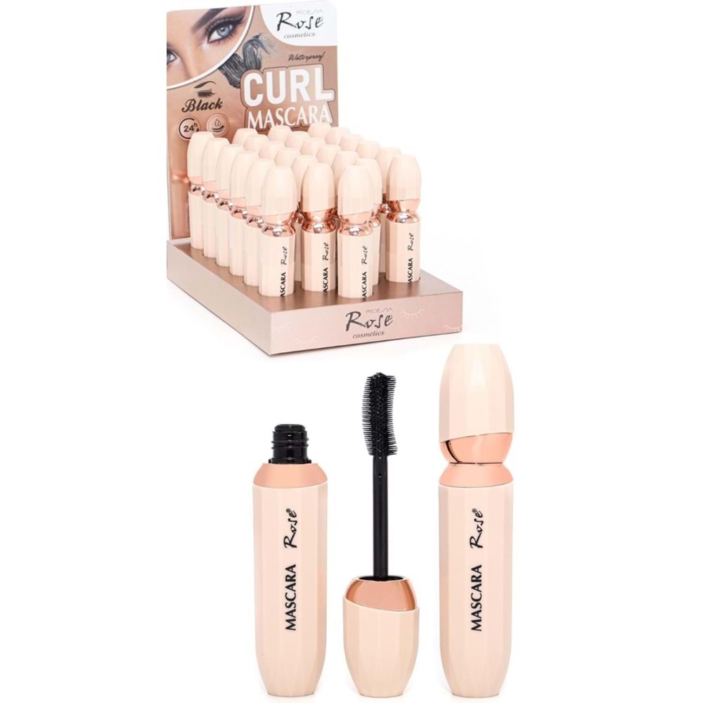 Rose Curl Kıvırıcı Maskara RM04 24*