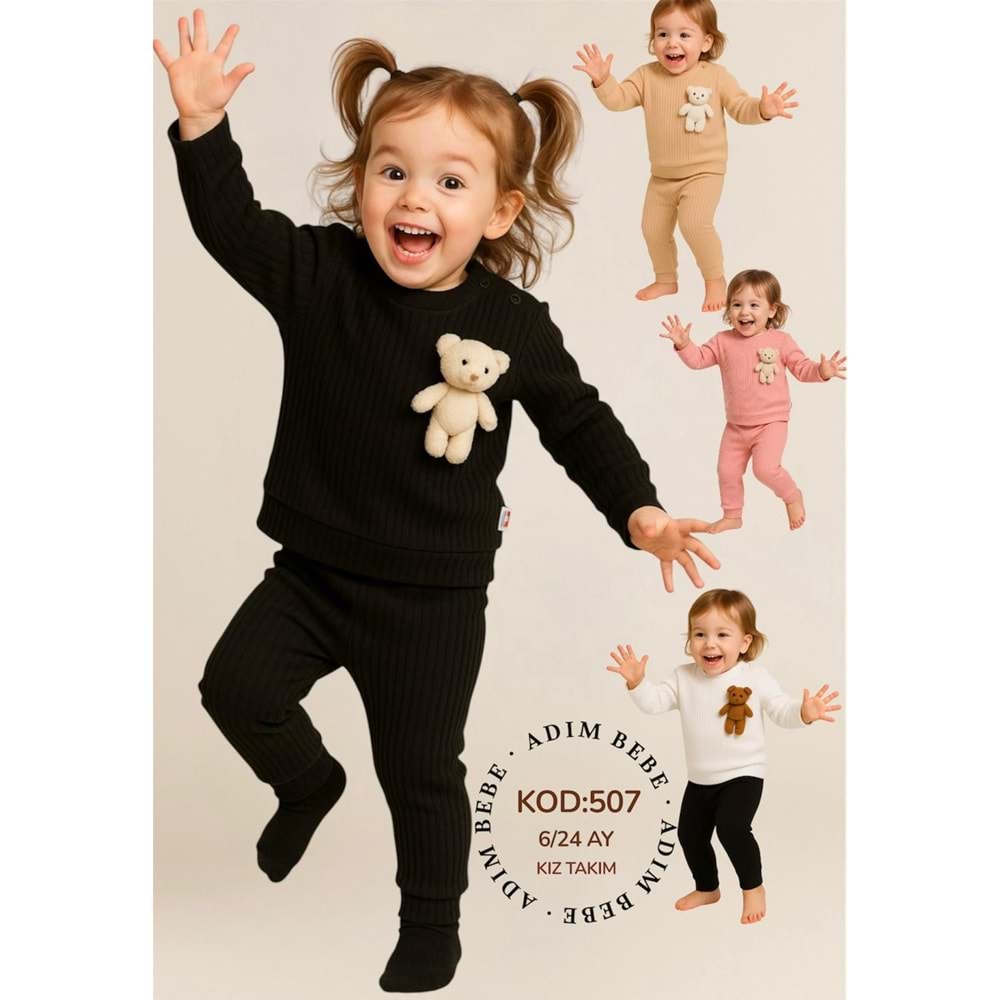 Adım Bebe 6-24 Yaş Kız takım 507