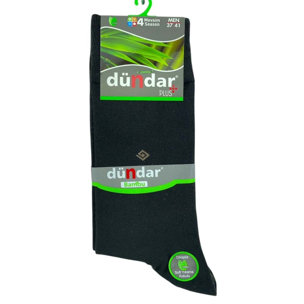 Dündar Erkek Bambu 4 Mevsim Garson Çorap 12*