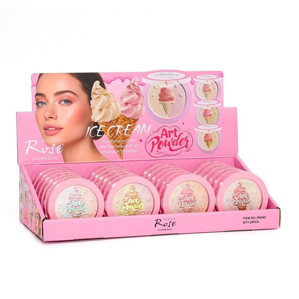 Rose Dondurma Desenli Aydınlatıcı R6065 24*