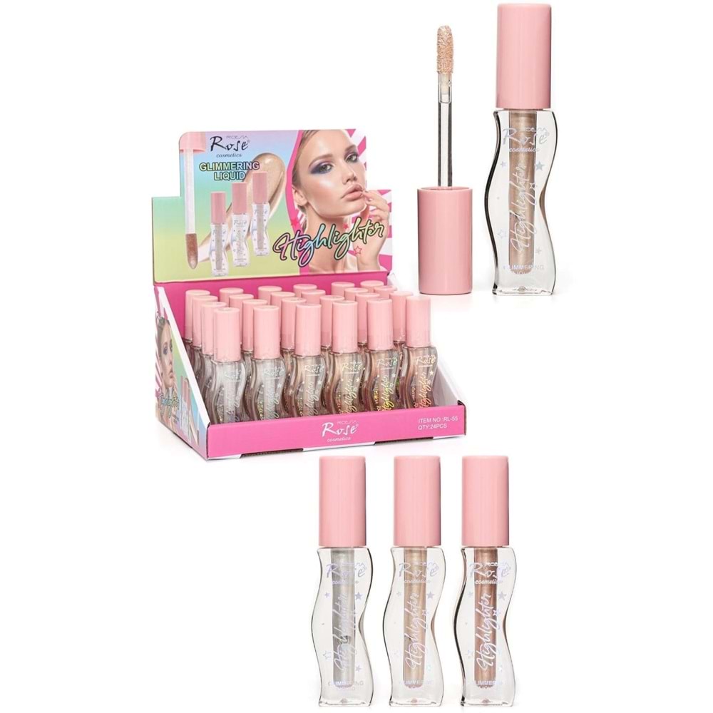 Rose Fırçalı Aydınlatıcı RL-55 24*