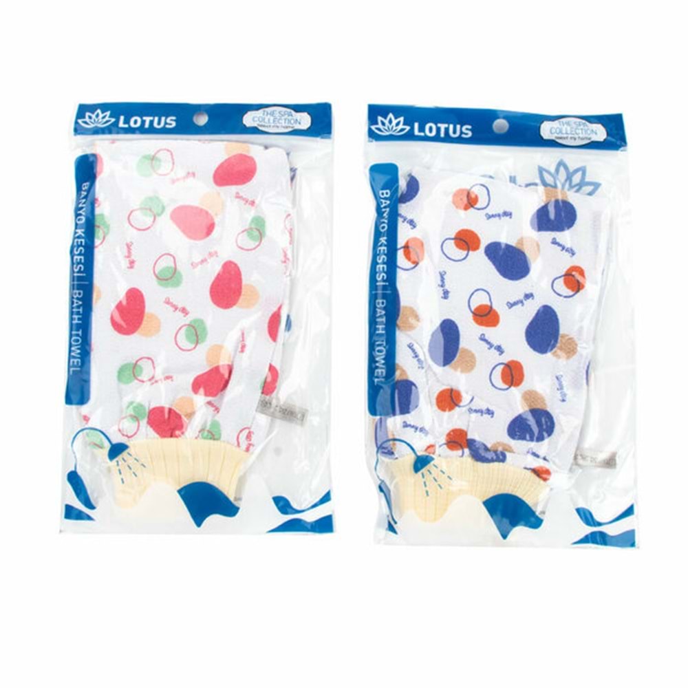 Lotus Ele Geçen Lüks Banyo Kesesi 12*