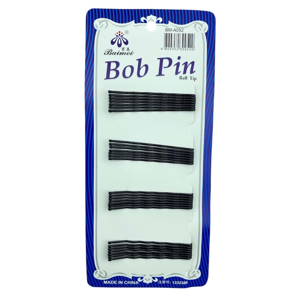 Bob Pin Kartlı Tel Toka CD36A 12*