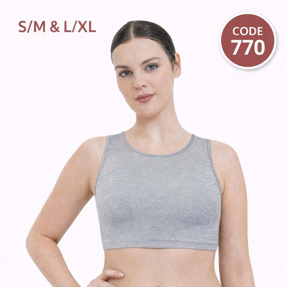 Liza Kalın Askılı Pedli Crop 770 6*