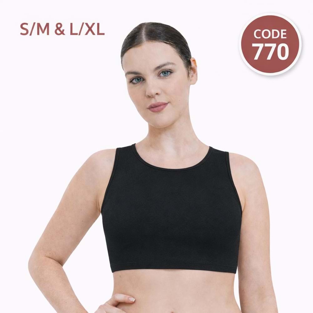 Liza Kalın Askılı Pedli Crop 770 6*