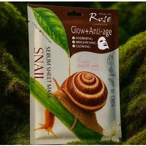 ROSE SALYANGOZ YÜZ MASKESİ 6*