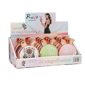 ROSE KATLANABİLİR CEP AYNASI 12* AY-22